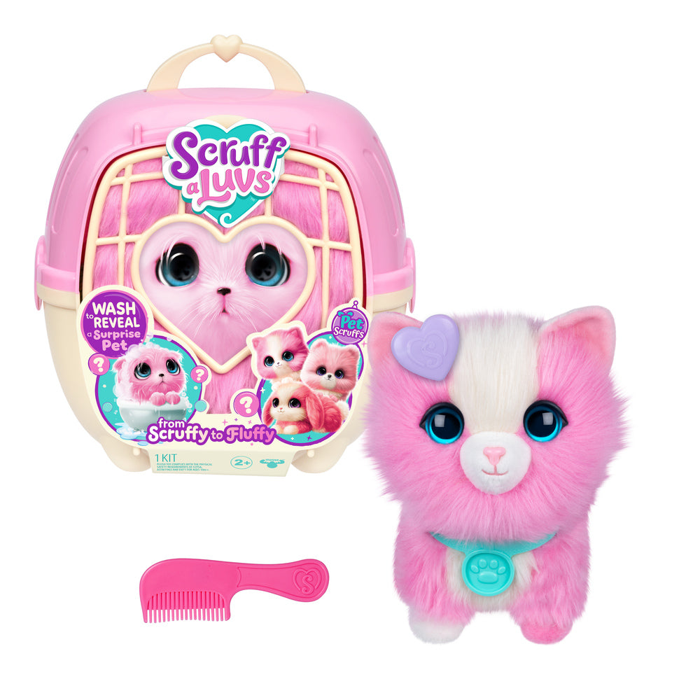 Pink Scruff-a-Luvs kæledyr