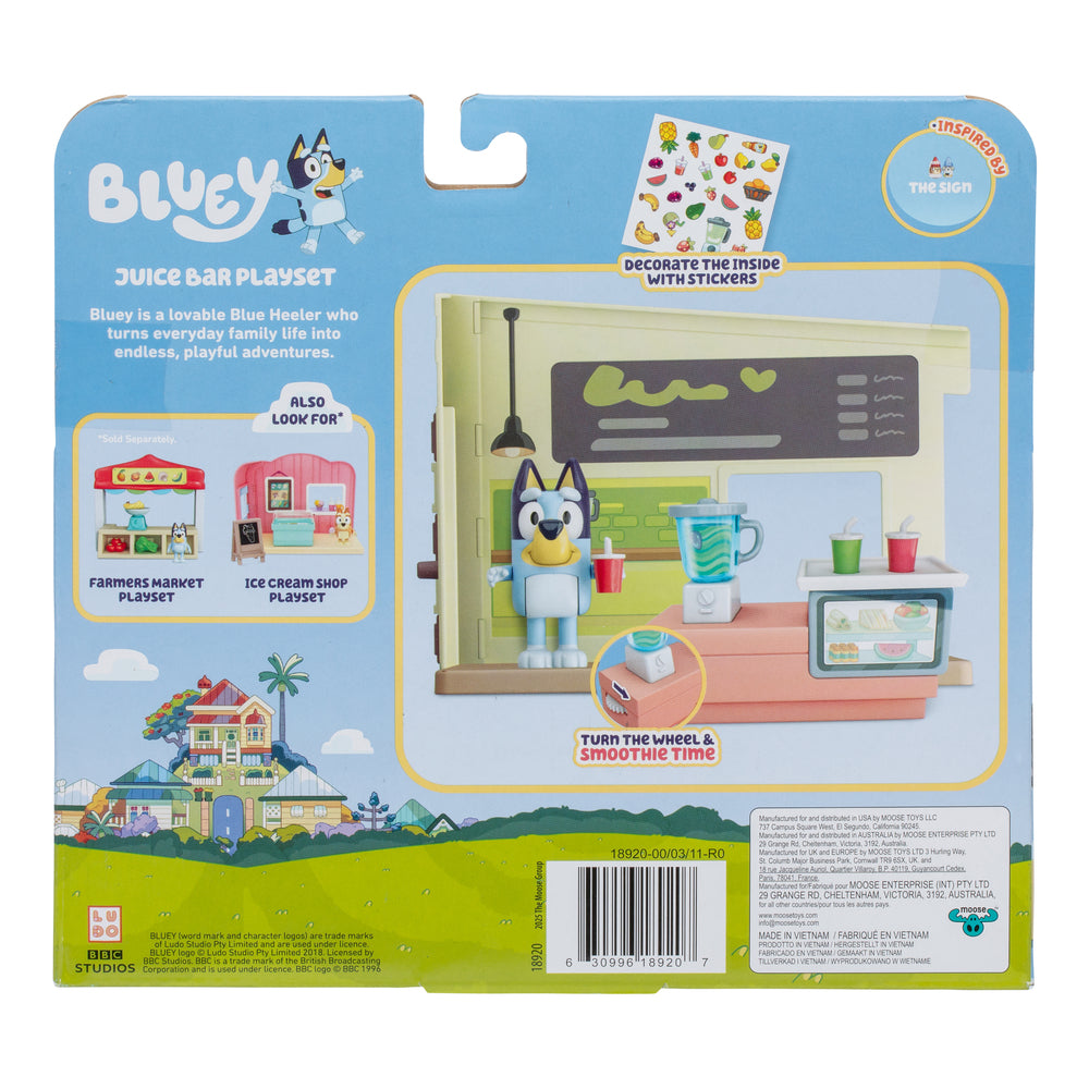 Bluey Juicebar med tilbehør
