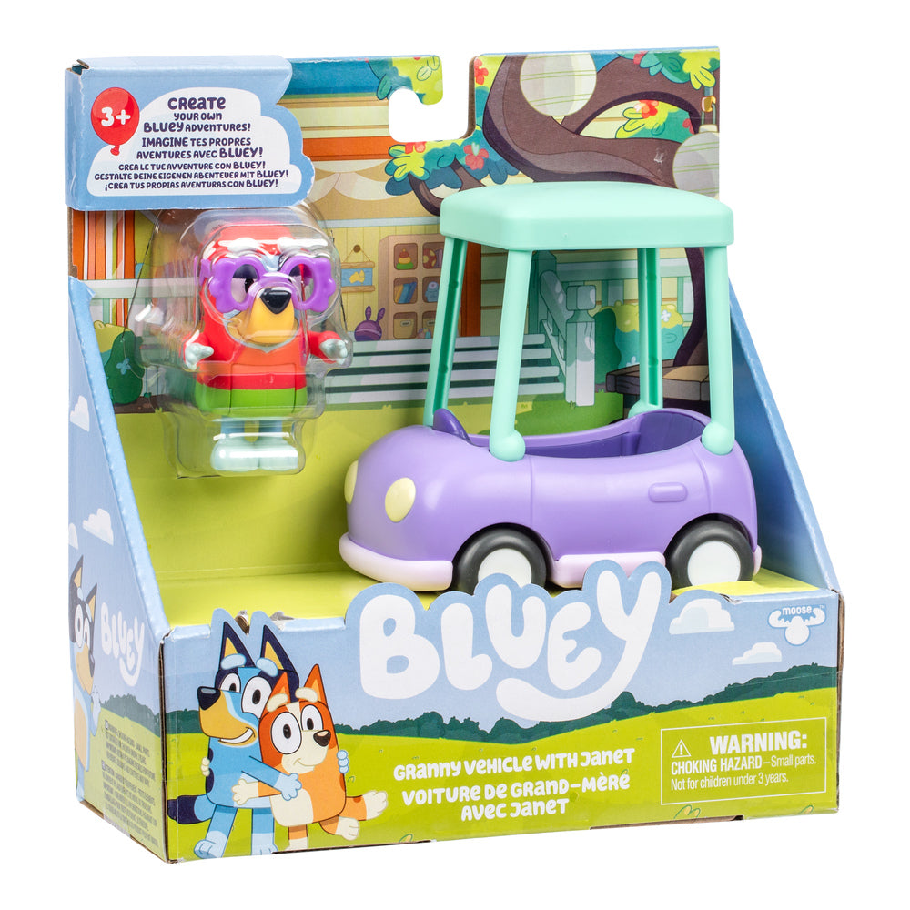 Bluey legesæt med bil og figur