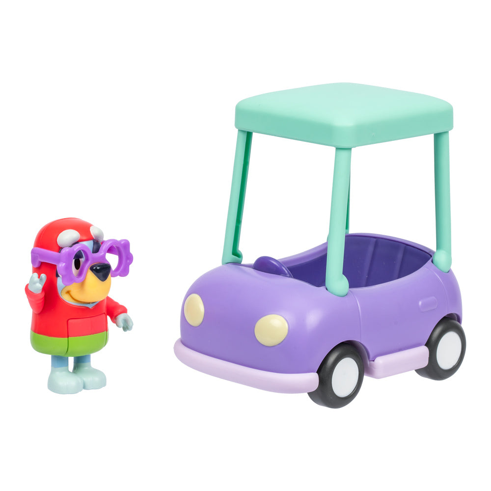 Bluey legesæt med bil og figur