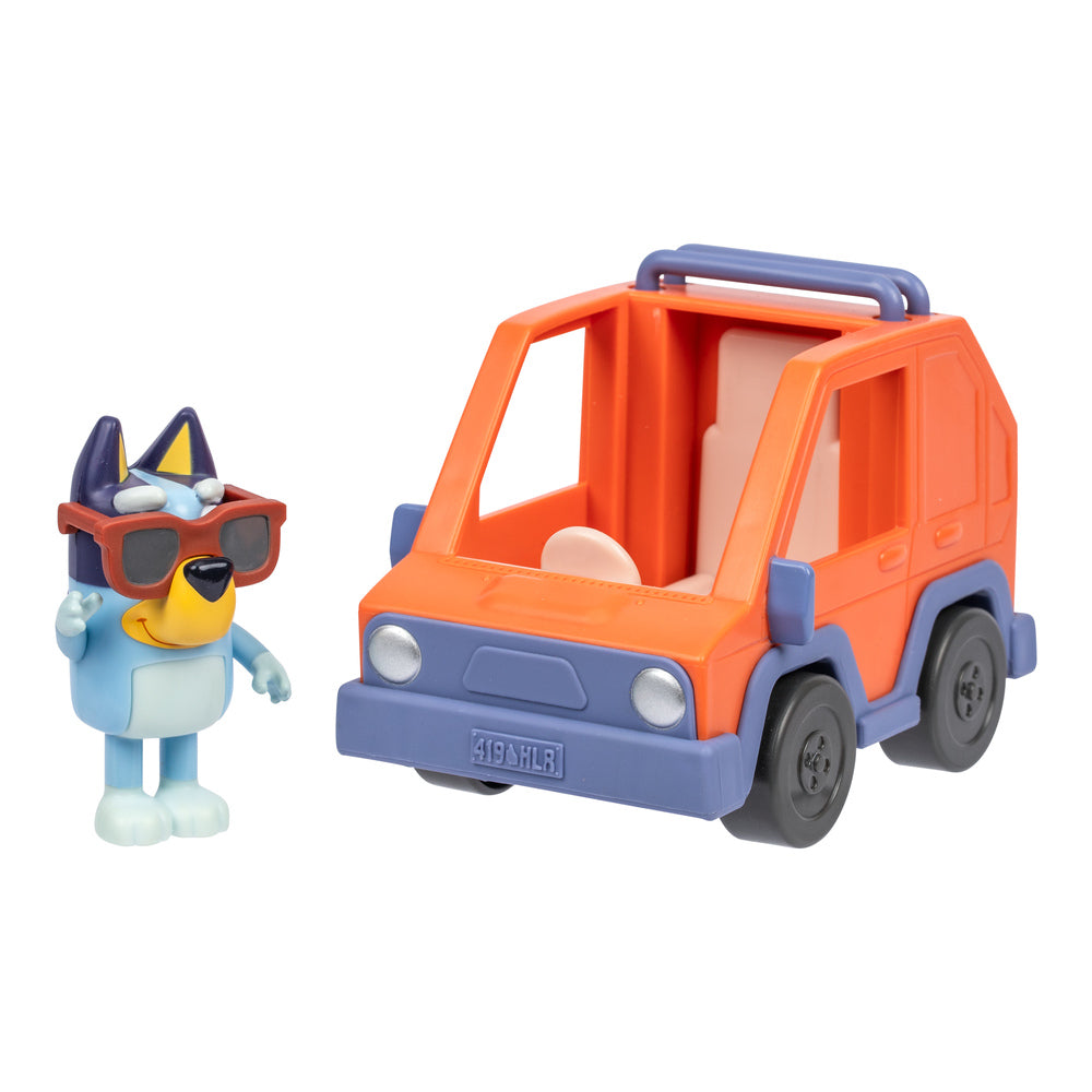Bluey legesæt med bil og figur