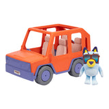 Stor Bluey Bamse og 4WD bil