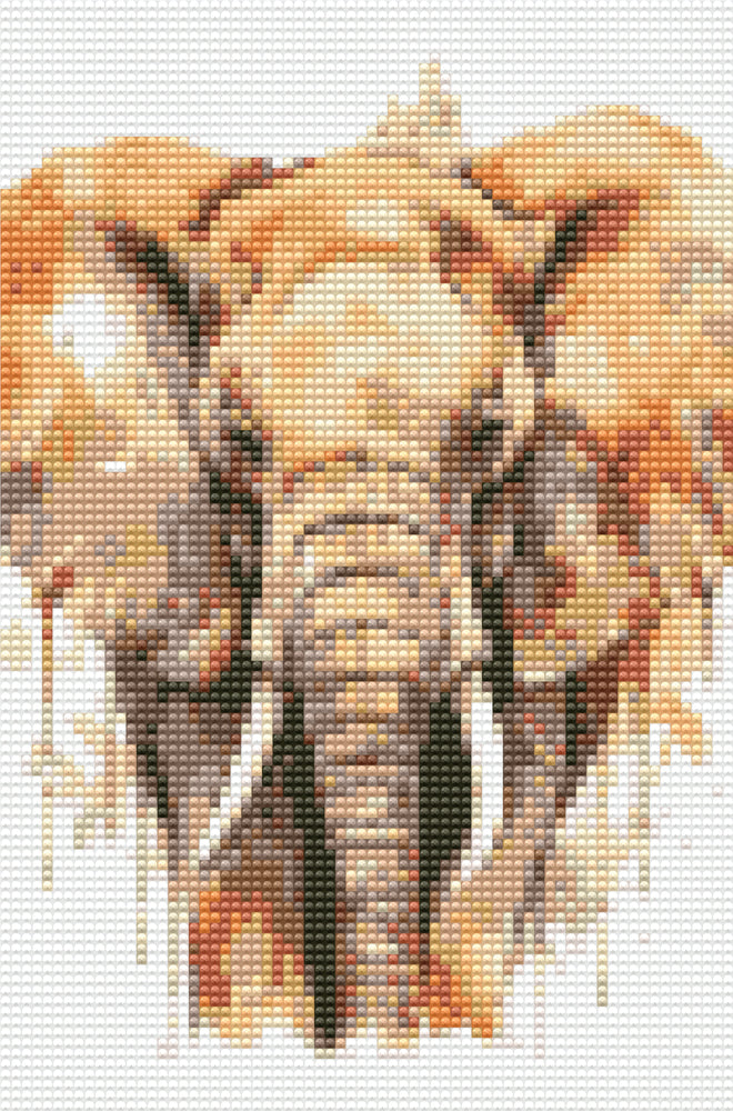 Diamond art elefant 20 x 30 cm