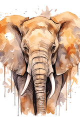 Diamond art elefant 20 x 30 cm