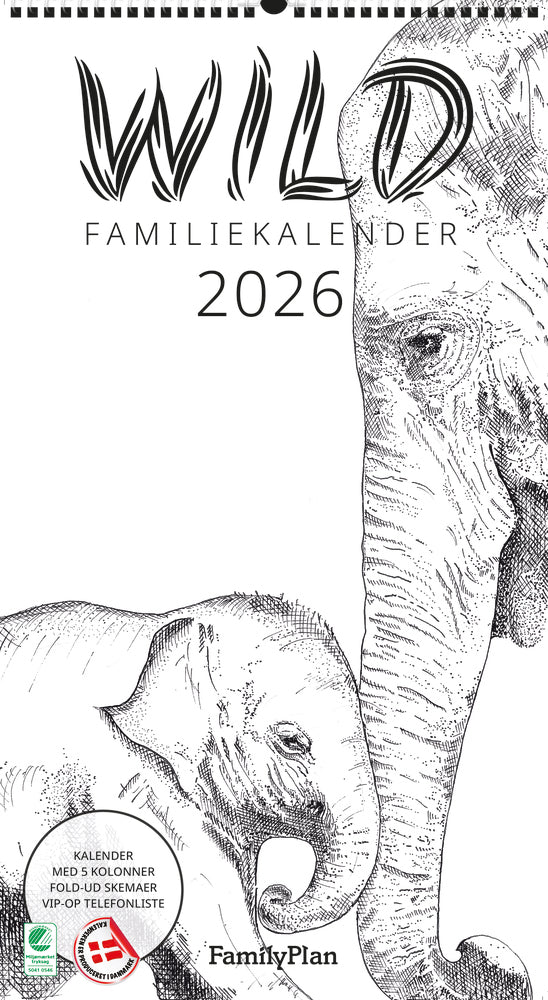 Familyplan Wild 5 Pers 2026