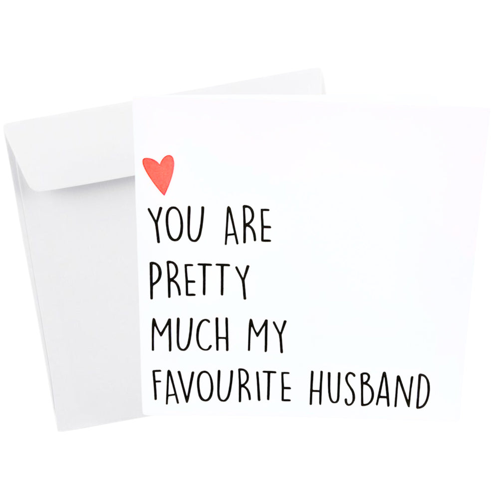 Kort Dobb. Konvolut You Are Pretty Much My Favourite Husband