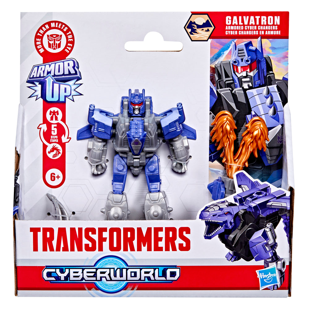 Transformers cyberworld armored cyber change ass