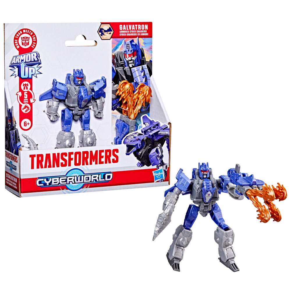 Transformers cyberworld armored cyber change ass