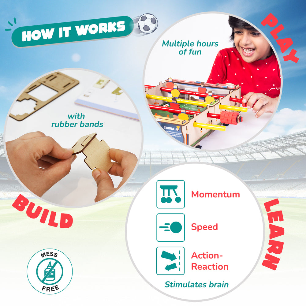 Bordfodbold - byg selv
