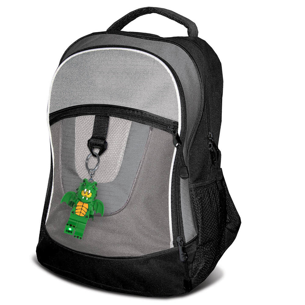 LEGO® Minifigures™ LED nøglering Lysegrøn drage