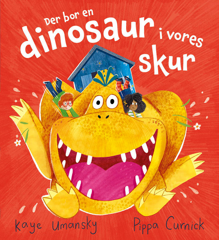 Der bor en dinosaur i vores skur