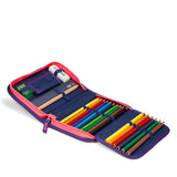 Penalhus Ergobag m/indhold Pearl DiveBear