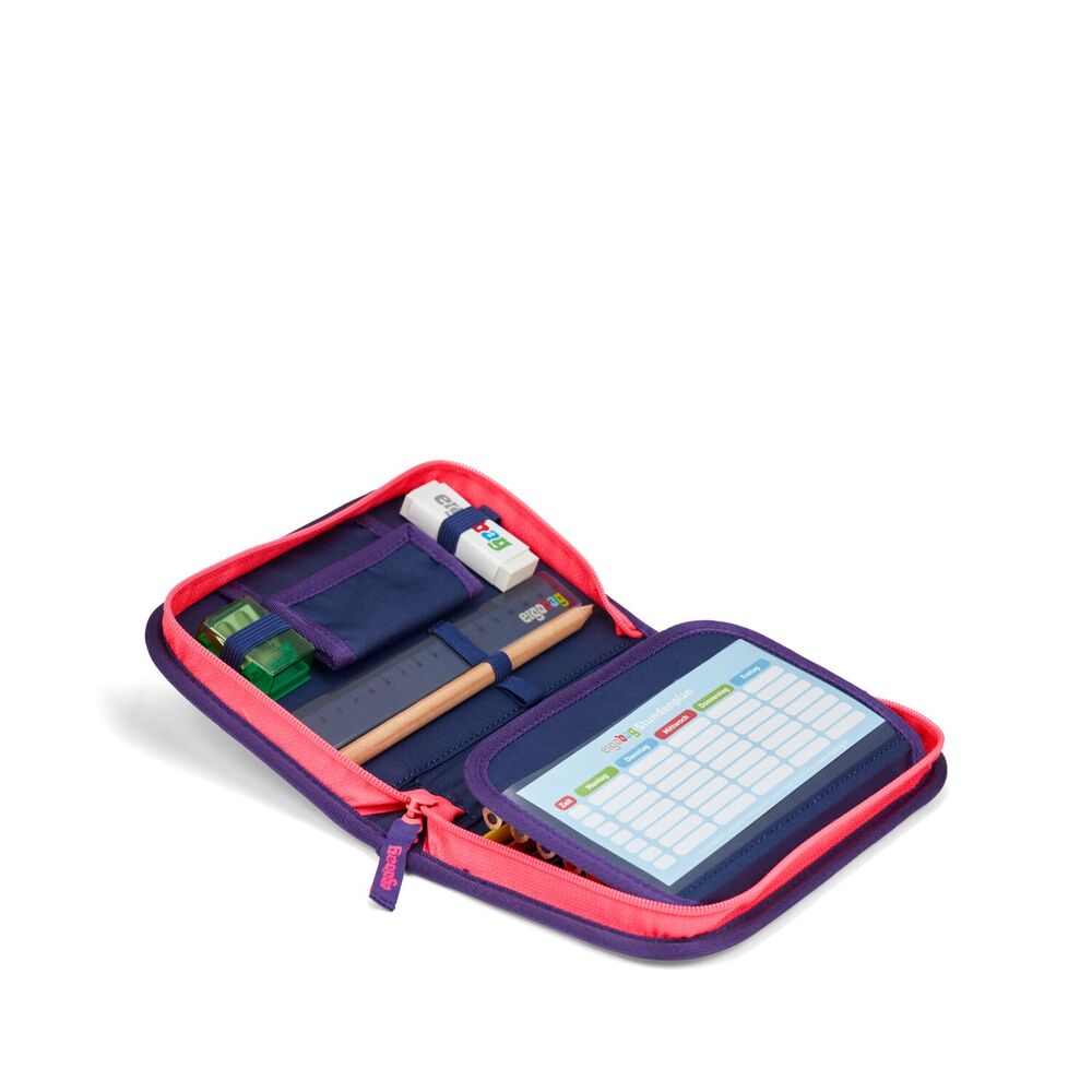 Penalhus Ergobag m/indhold Pearl DiveBear