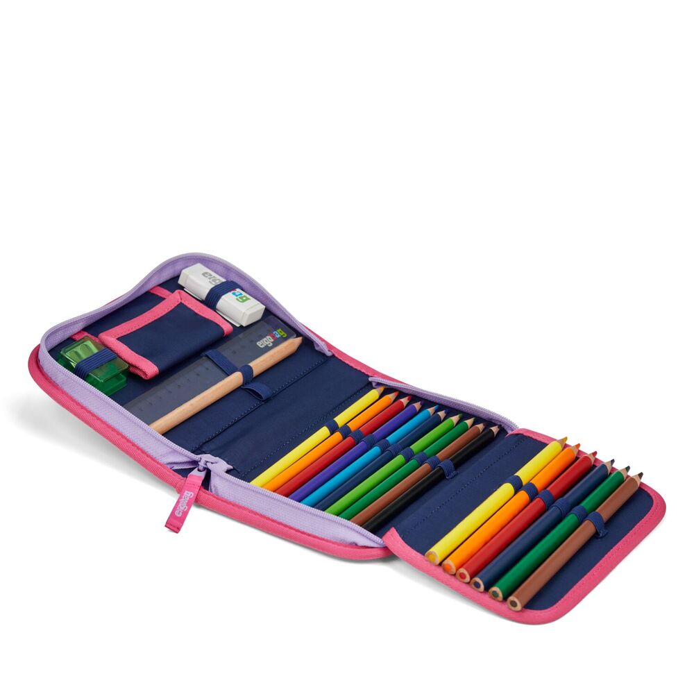 Penalhus Ergobag M/indhold Flower PowBear