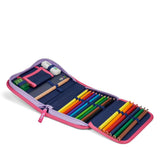 Penalhus Ergobag M/indhold Flower PowBear