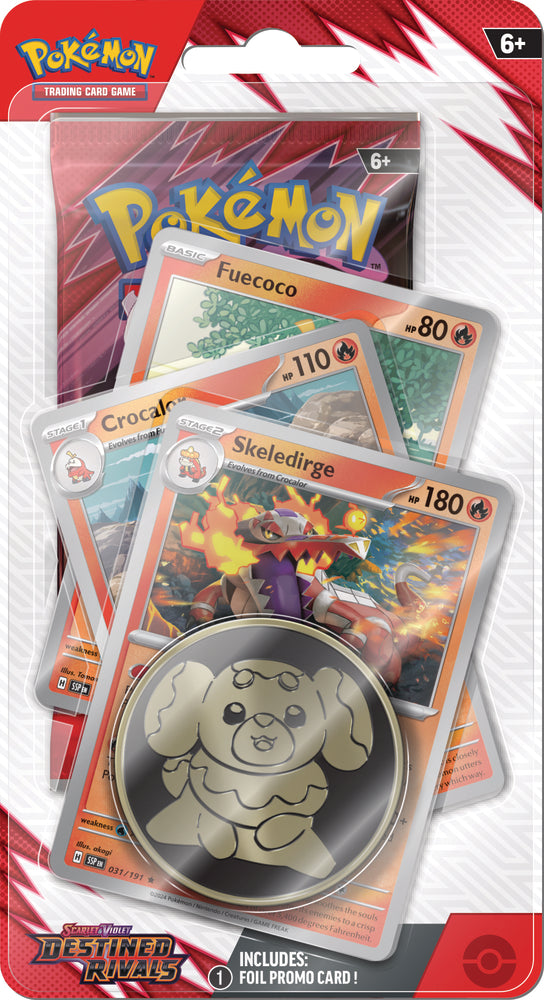 Pokemon SV10 Destined Rivals Premium Checklane ass.