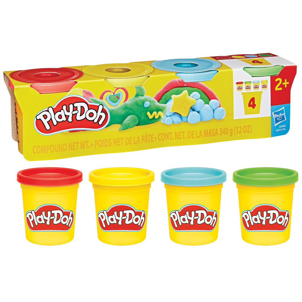 Play-Doh 4-pak ass