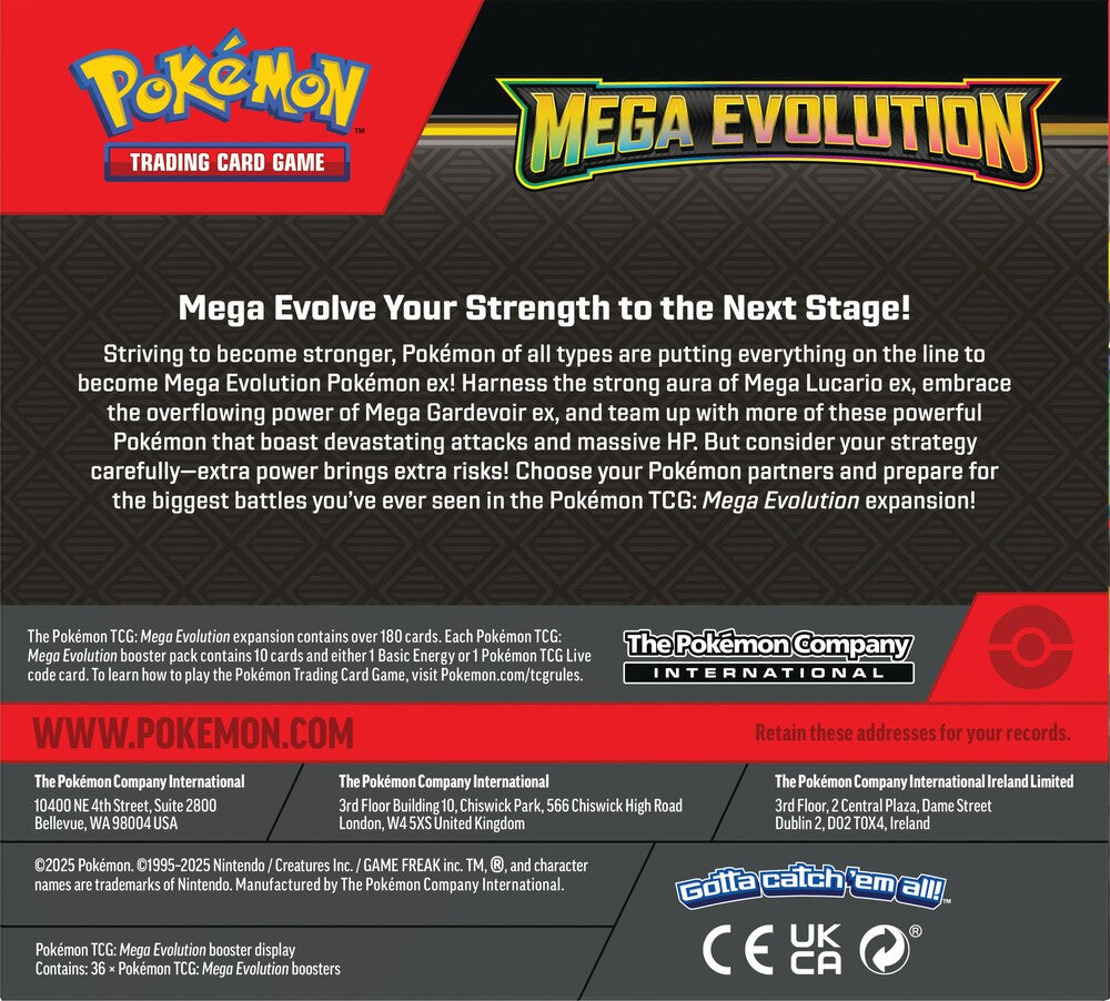 Pokemon MEGA Evolution 1 Booster