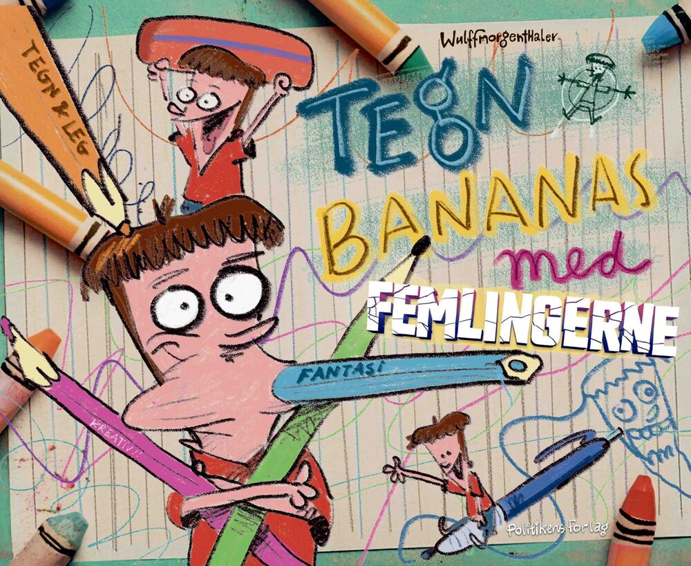 Tegn bananas med Femlingerne