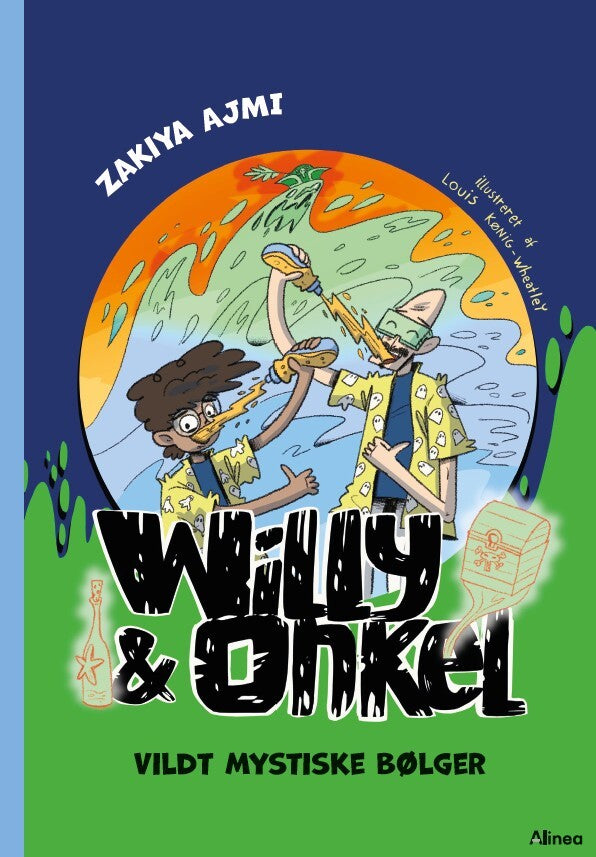 Willy og Onkel, Vildt mystiske bølger, Blå Læseklub