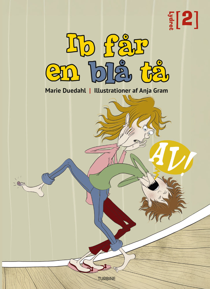 Ib får en blå tå