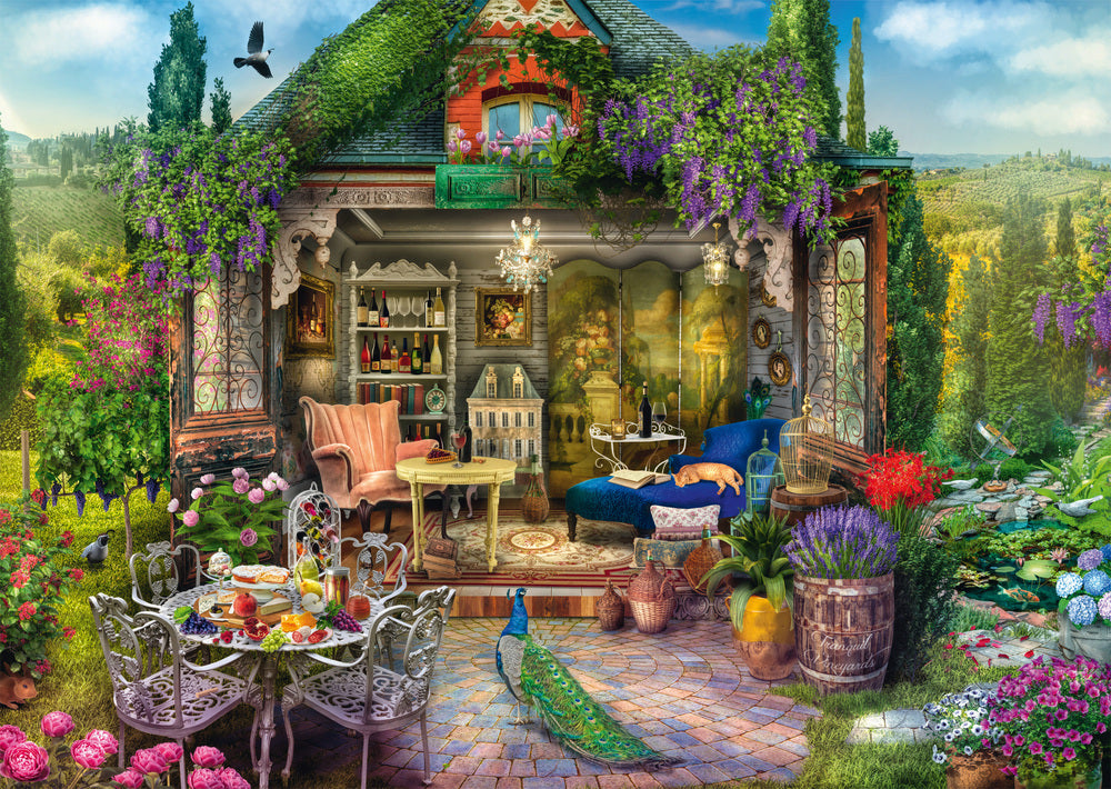 Puslespil Dream garden 1000 brikker