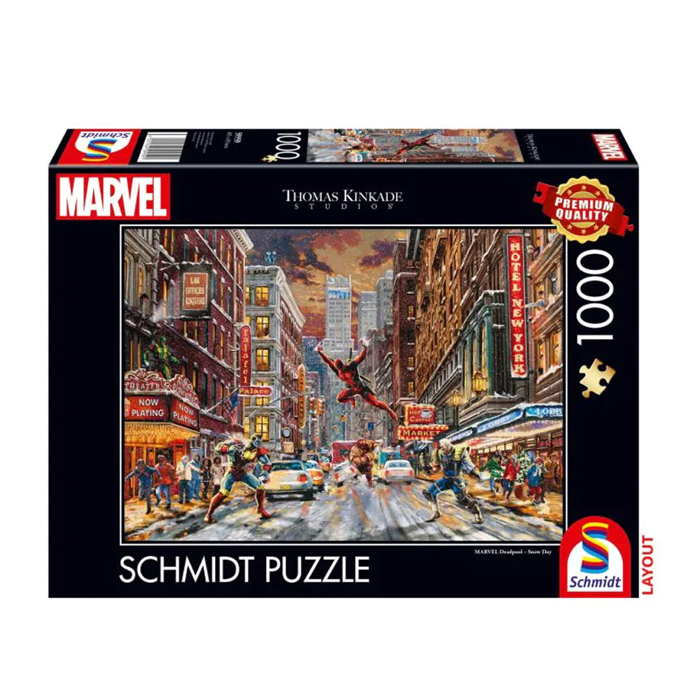 Puslespil Deadpool Snow Day 1000 brikker