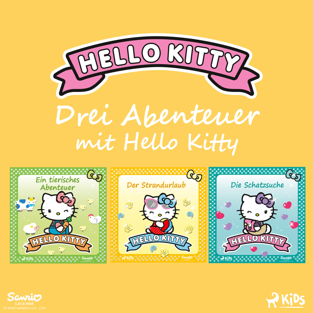 Drei Abenteuer mit Hello Kitty
