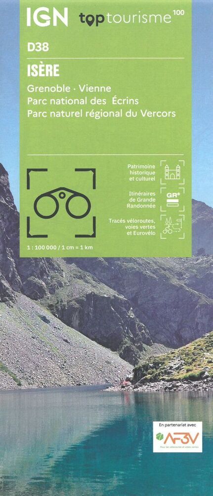 TOP100: D38: Isere - Grenoble Vienne Parc national des Ecrins Parc naturel regional du Vercors