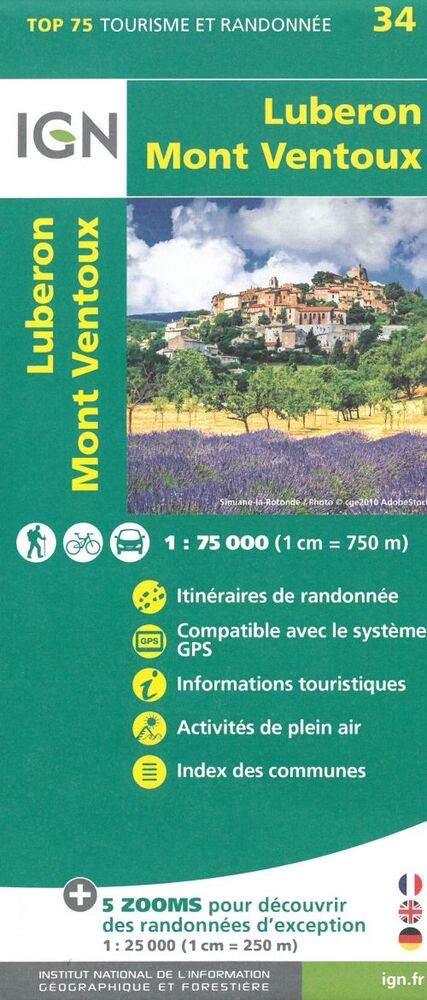 TOP75: 75034 Luberon - Mont-Ventoux