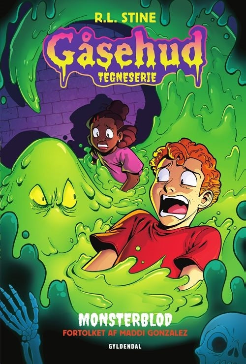 Gåsehud tegneserie - Monsterblod