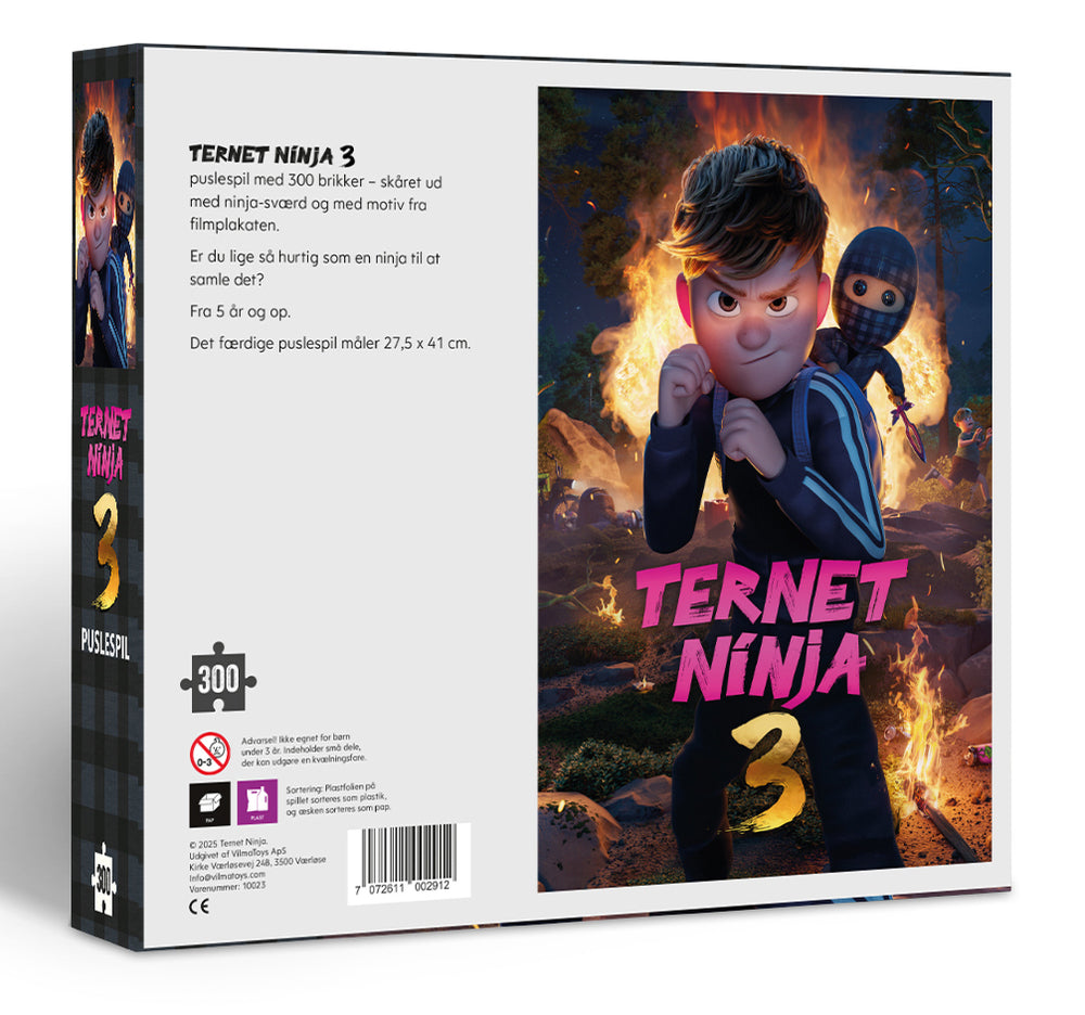 Puslespil Ternet Ninja 3 300 brikker