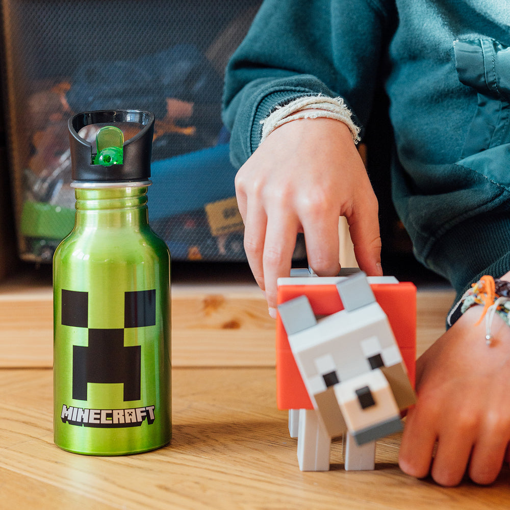 Minecraft ALU flaske sipper, 545 ml