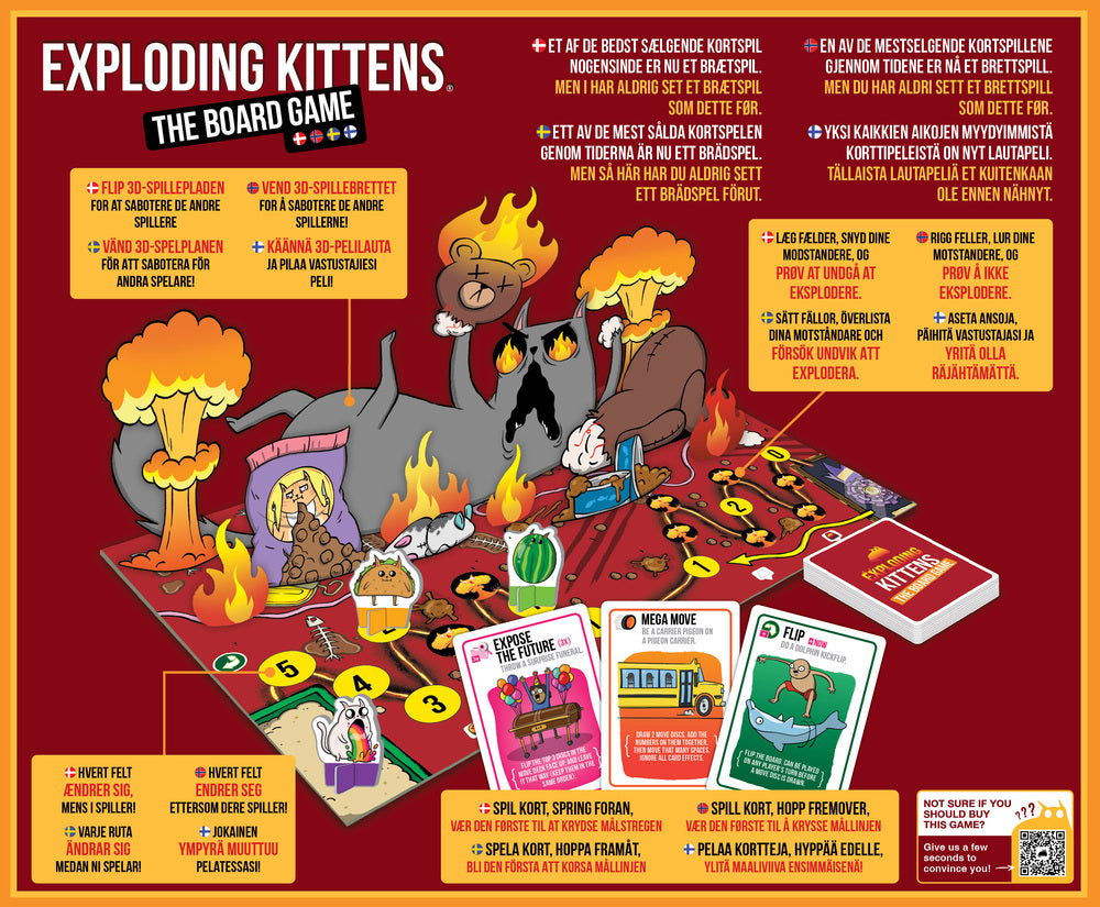 Exploding Kittens The Board Game