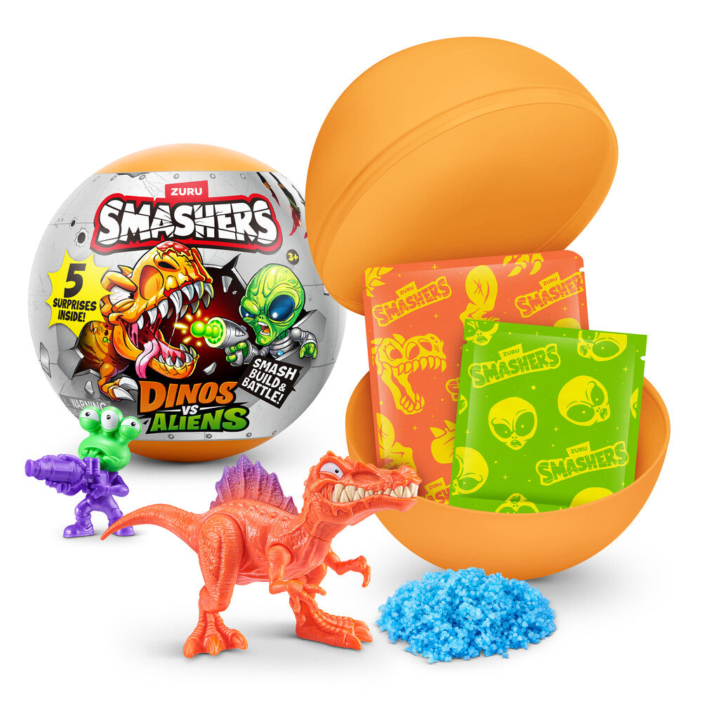 SMASHERS DINO vs aliens ass