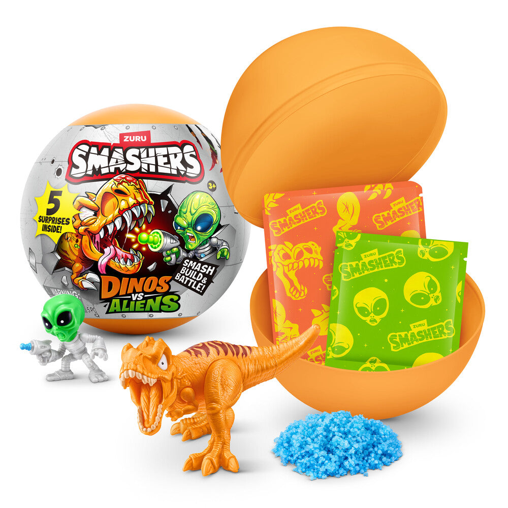 SMASHERS DINO vs aliens ass
