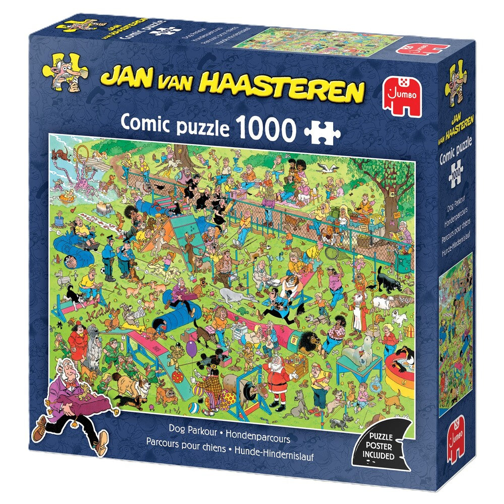 JANVANHAASTEREN Dog Parkour 1000 brikker
