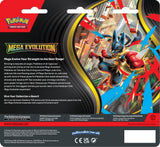 Pokemon mega evolution Blister 3-pakke