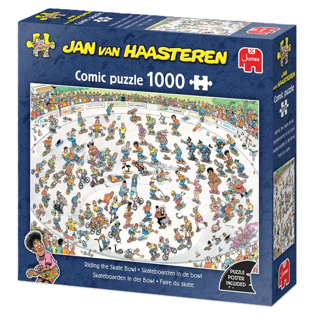 JANVANHAASTEREN Riding the Skate Bowl 1000 brikker