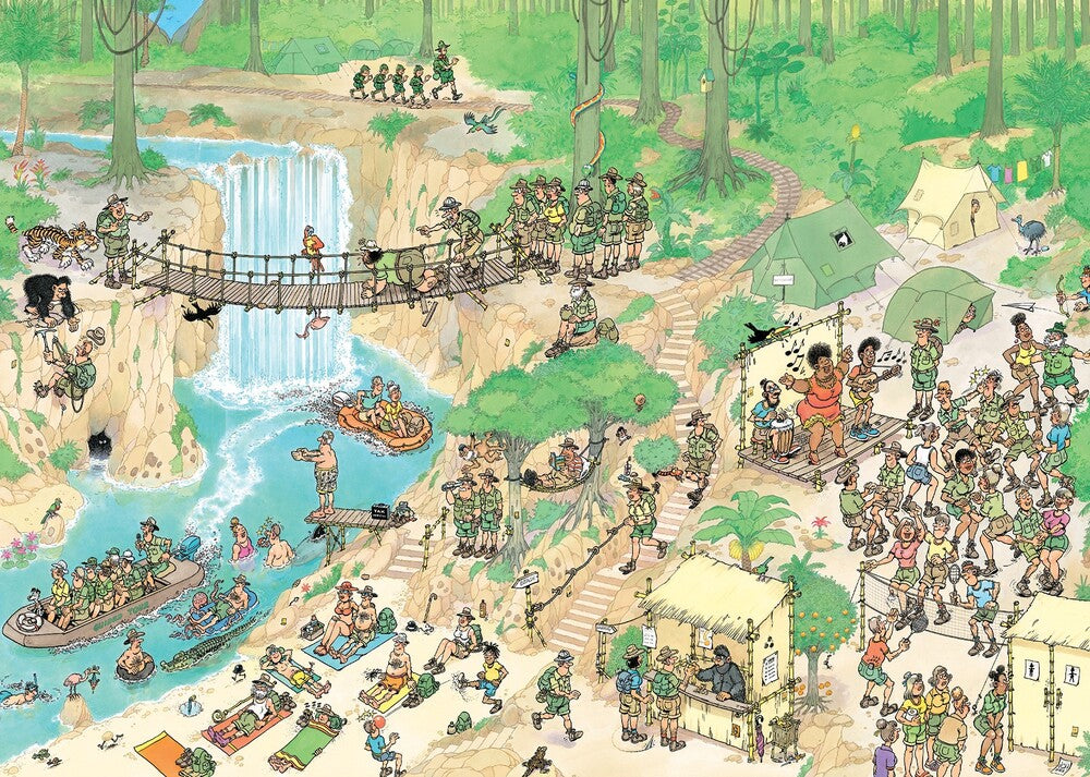 JANVANHAASTEREN Jungle Tour 1000 brikker