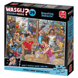 Puslespil Wasgij Mystery 29 Donation Debacle! 1000 brikker