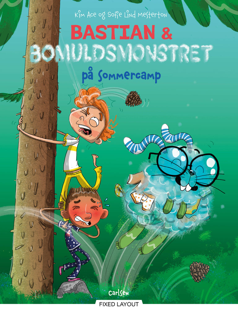 Bastian og bomuldsmonstret - På sommercamp