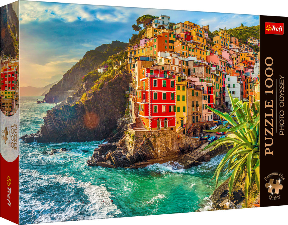 Town of Riomaggiore Italy 1000 brikker