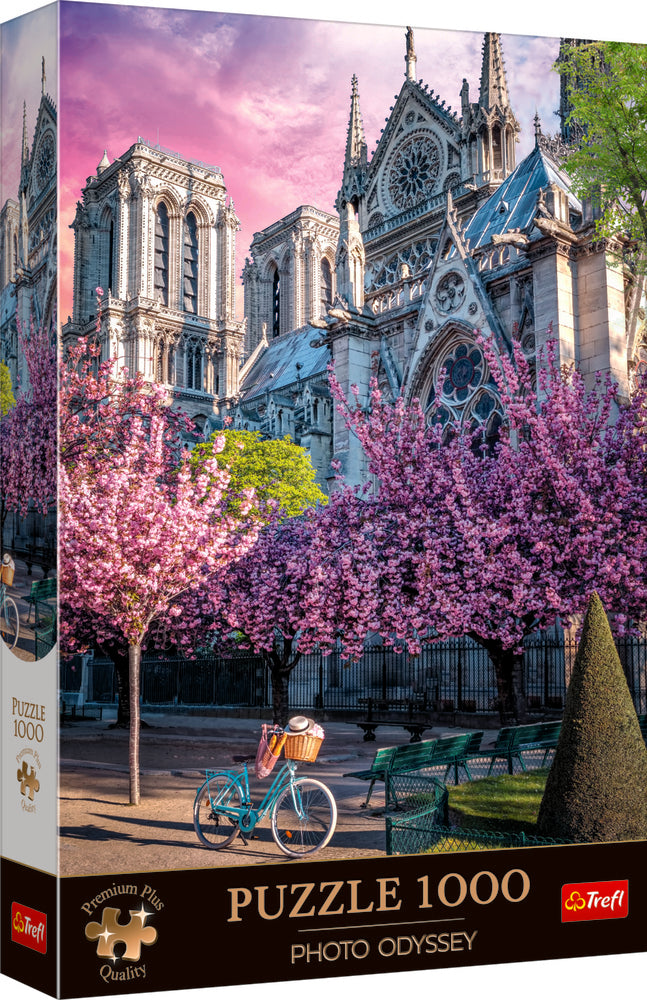 Puslespil Notre Dame Cathedral of Paris 1000 brikker