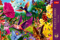 Puslespil Hummingbird garden 1000 brikker