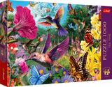 Puslespil Hummingbird garden 1000 brikker