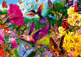 Puslespil Hummingbird garden 1000 brikker