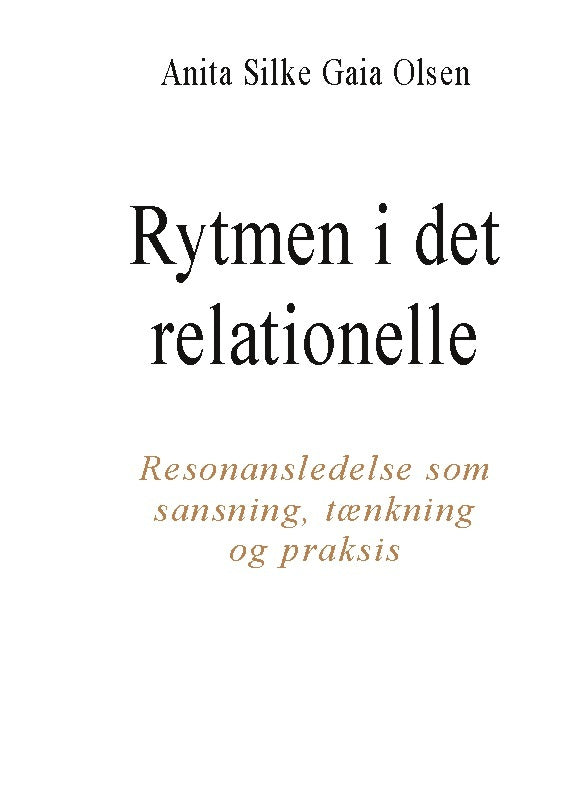 Rytmen i det relationelle