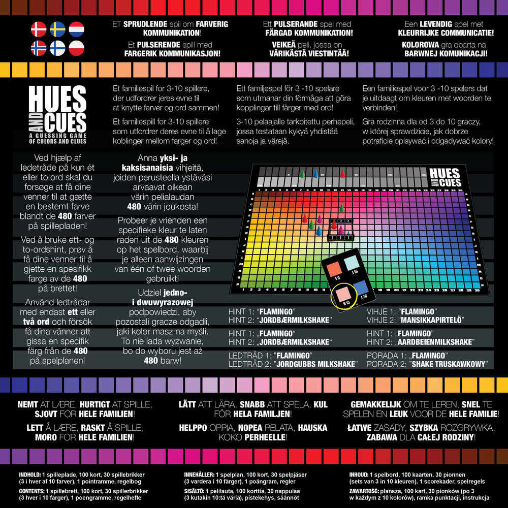 Hues and cues