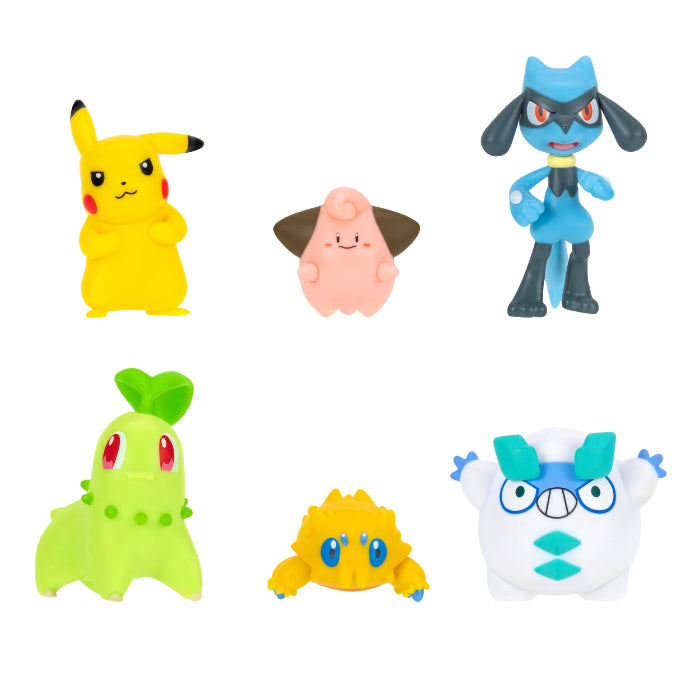 POKEMON BATTLE FIGURE 6-PAK